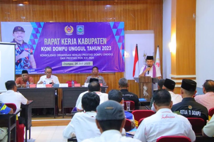 Ketua KONI Dompu Berharap Prestasi Olahraga Kedepan Makin Maju