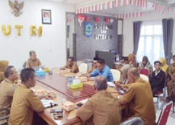 Bappeda Litbang Dompu Gelar Rapat Koordinasi dengan Kelompok Kerja Air Minum dan  Penyehatan Lingkungan
