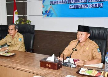 Pemkab Dompu Gelar Rapat Kemiskinan Ekstrim