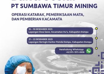 STM Berikan Layanan Kesehatan Mata Gratis untuk Masyarakat Dompu