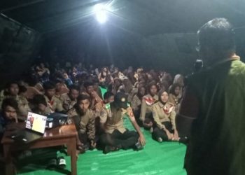 Dihadapan Ratusan Anak Pramuka, Kadis LH Paparkan Pentingnya Jaga dan Mengelola Lingkungan Hidup