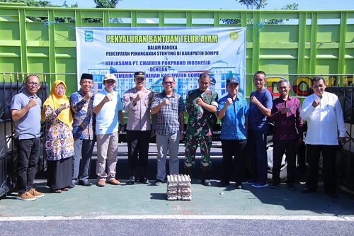 Pemda Dompu Dapat Bantuan 100.000 Butir Telur