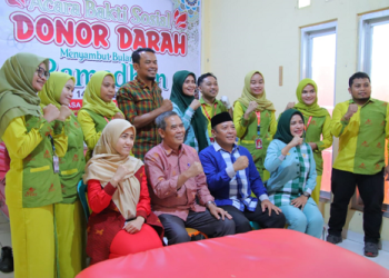 Sambut Bulan Ramadhan 1445 Hijriah, Wabup Laksanakan Kegiatan Donor Darah