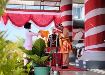 Upacara Peringatan HUT RI ke 79 di Dompu Berlangsung Sukses