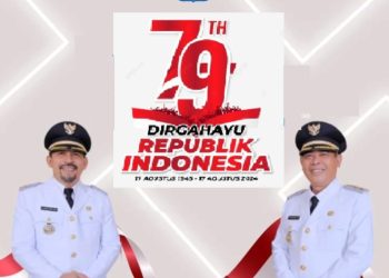 Bupati dan Wakil Bupati Dompu Ucapkan Dirgahayu RI ke 79 Tahun 2024