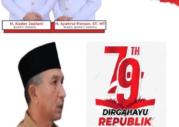 Asisten III Setda Dompu Ucapkan Dirgahayu RI ke 79 Tahun 2024