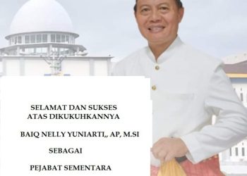 Sekda Dompu Ucapan Selamat atas Pengukuhan Pejabat Sementara Bupati Dompu