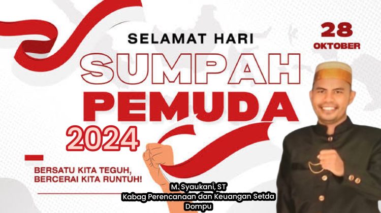Kabag Perencanaan dan Keuangan Setda Dompu Mengucapkan Selamat Hari Sumpah Pemuda Tahun 2024