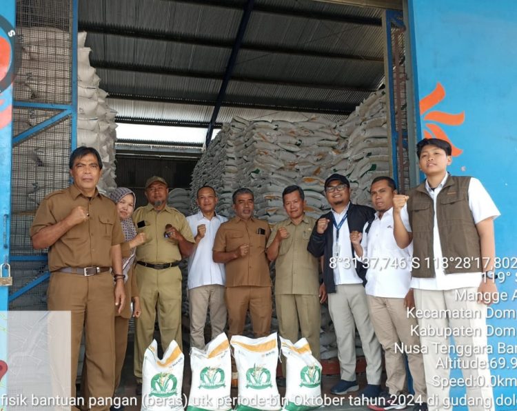 Bantuan Pangan Kembali Disalurkan di 8 Kecamatan di Kabupaten Dompu   