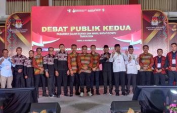 Debat Kedua Paslon Bupati dan Wakil Bupati Dompu Berjalan Aman dan Lancar   
