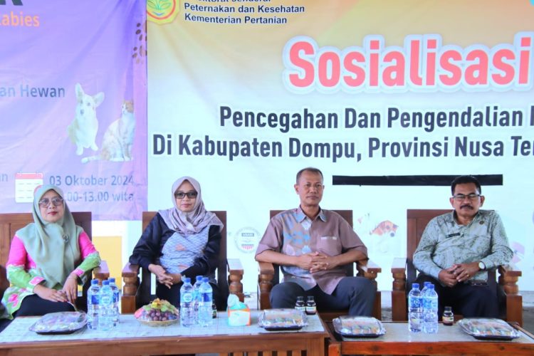 Dinas Peternakan Dompu Gelar Sosialisasi Pengendalian Penyakit Rabies