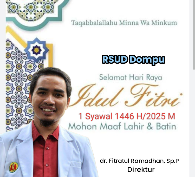 RSUD Dompu Ucapkan Selamat Hari Raya Idul Fitri 1446 H