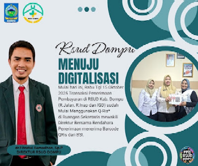 RSUD Dompu Melangkah ke Era Digital, Pembayaran Kini Bisa Lewat QRIS BSI