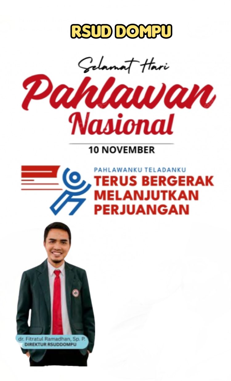 RSUD Dompu Ucapkan Selamat Hari Pahlawan Tahun 2025