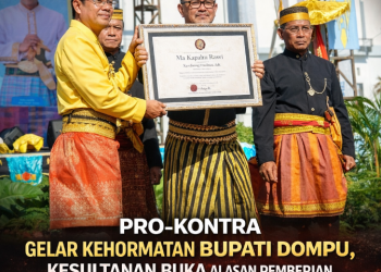 ‎Pro-Kontra Gelar Kehormatan Bupati Dompu, Kesultanan Buka Alasan Pemberian “Makapahu Rawi”