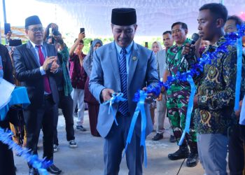 Penuhi Gizi Anak Bangsa, Bupati Dompu Lounching SPPG Anggrek Desa Nowa  ‎  ‎