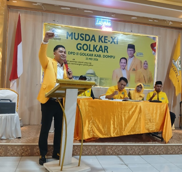 Pimpin Golkar Dompu, Efan Limantika Targetkan Seluruh Dapil Raih Kursi