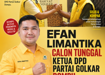 Efan Limantika Calon Tunggal, Musda Golkar Dompu Dipastikan Berjalan Aklamasi
