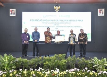 Bank NTB Syariah Kembali Menjadi Penyalur KUR, Dorong Pertumbuhan UMKM dan Dukung PMI