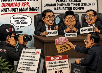Pansel Pejabat Dompu Dipantau KPK? Sinyal Keras untuk Praktik Jual Beli Jabatan