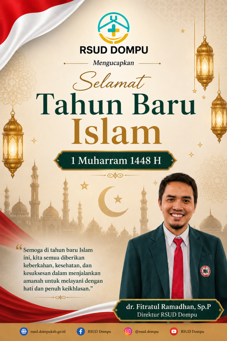 RSUD Dompu Mengucapkan Selamat Tahun Baru Islam 1448 H