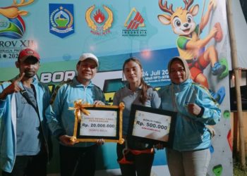 Dompu Tambah Dua Emas dari Panjat Tebing dan King Boxing, Koleksi Medali Tembus 27