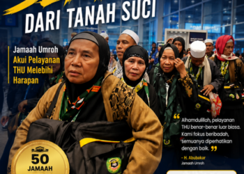 Pulang Membawa Senyum dari Tanah Suci, Jamaah THU Akui Pelayanan Melebihi Harapan