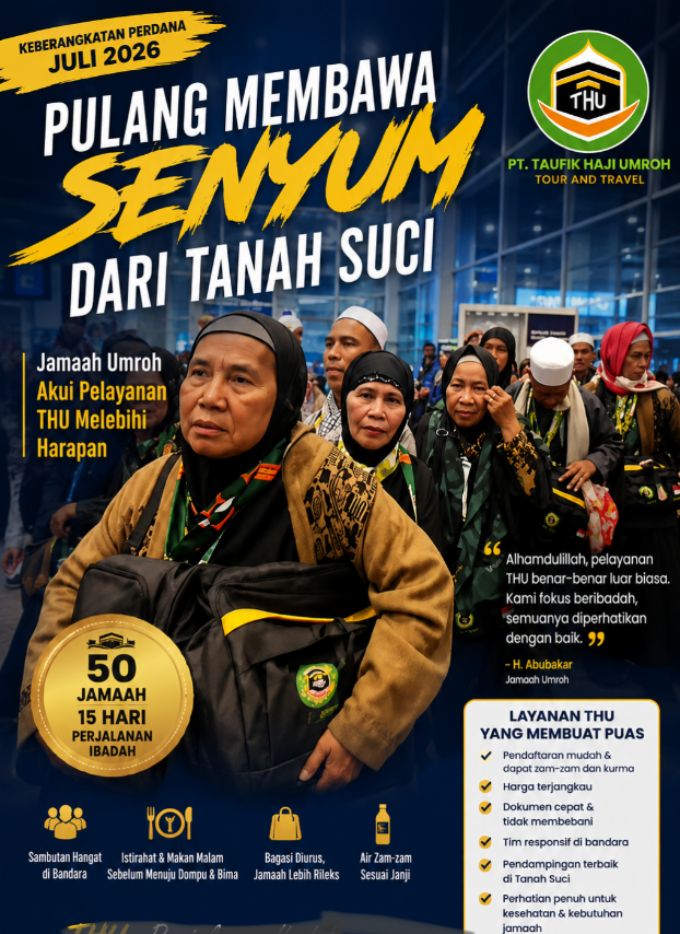 Pulang Membawa Senyum dari Tanah Suci, Jamaah THU Akui Pelayanan Melebihi Harapan
