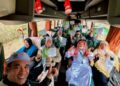 Tiba di Perbatasan Dompu-Sumbawa, Rombongan Jamaah THU Dikawal Patroli Polisi, Tangis Haru Sambut Kepulangan