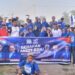 Sambut HUT ke-25, Demokrat Dompu Awali Gerakan Langit Biru dengan Bersihkan TPU