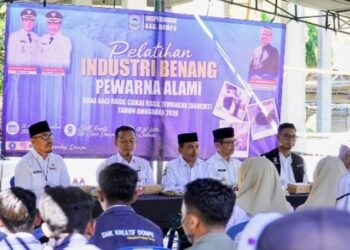 Disperindag Dompu Dorong Industri Benang Pewarna Alami Jadi Peluang Ekonomi Kreatif